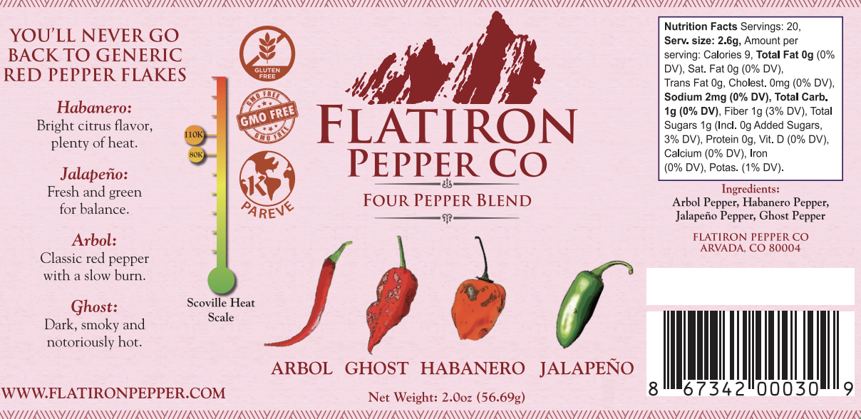 Flatiron Pepper Co Dark and Smoky Premium